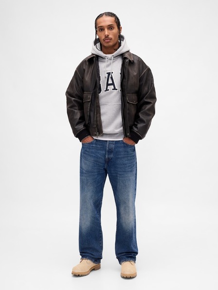 GAP Oversize pulóver Extra Heavyweight logóval Unisex GAP