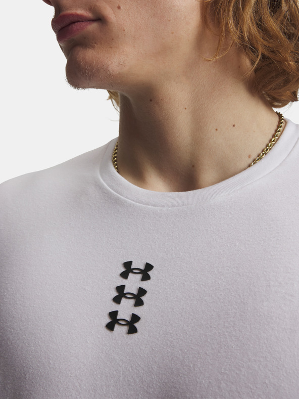 Under Armour Férfi póló Under Armour UA M HOOPS TRIPLE LOGO SS