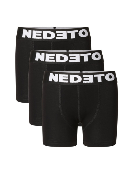 Nedeto Szett három - gyerek boxeralsó Nedeto fekete