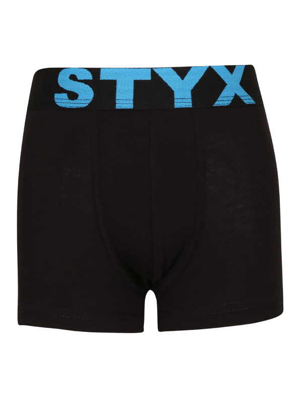 Styx Szett három - gyerek boxeralsó Styx sport gumi fekete