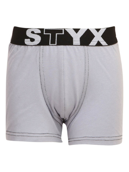Styx Gyerek boxeralsó Styx sport gumi világos szürke