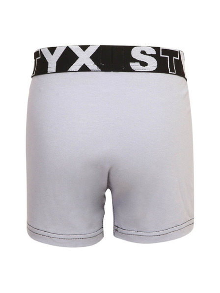 Styx Gyerek boxeralsó Styx sport gumi világos szürke