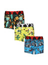 Styx Szett három - gyerek boxeralsó Styx art sport gumi többszínű