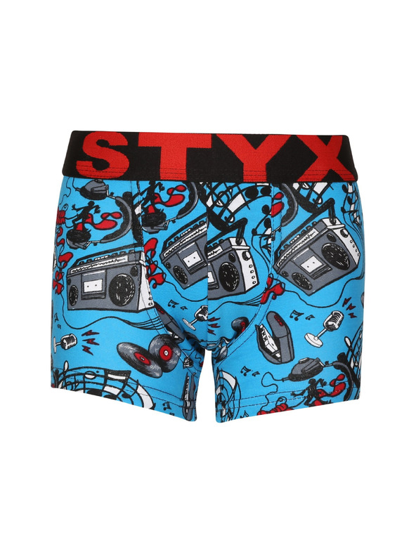 Styx Szett három - gyerek boxeralsó Styx art sport gumi többszínű