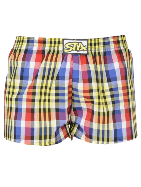 Styx Gyerek boxer rövidnadrág Styx klasszikus gumi többszínű