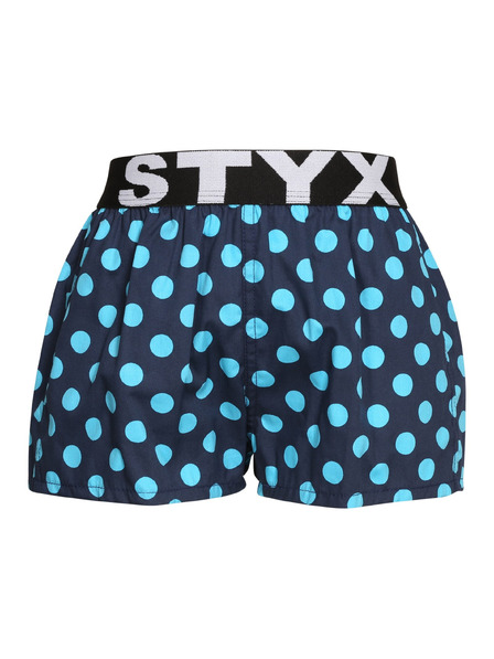 Styx Gyerek boxer rövidnadrág Styx art sport gumi pöttyös