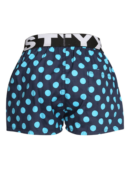 Styx Gyerek boxer rövidnadrág Styx art sport gumi pöttyös