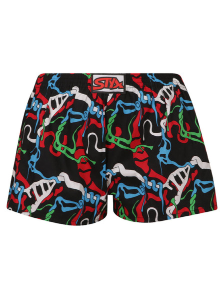 Styx Gyerek boxer rövidnadrág Styx art klasszikus gumi dzsungel