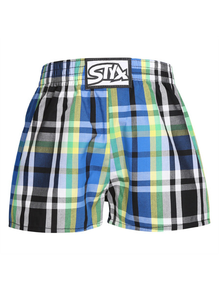 Styx Gyerek boxer rövidnadrág Styx klasszikus gumi többszínű
