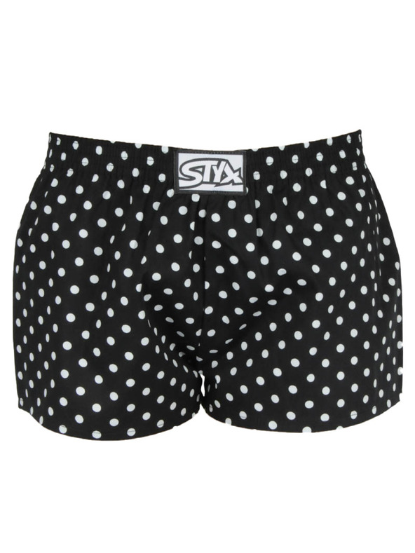 Styx Gyerek boxer rövidnadrág Styx art klasszikus gumi pöttyös