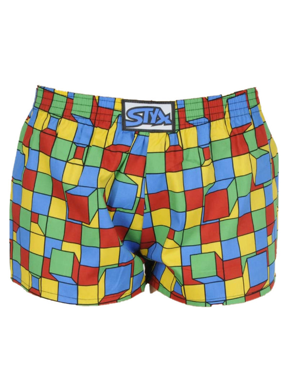 Styx Gyermek alsónadrág Styx art klasszikus gumi kockák
