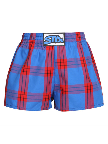 Styx Gyerek boxer rövidnadrág Styx klasszikus gumi többszínű