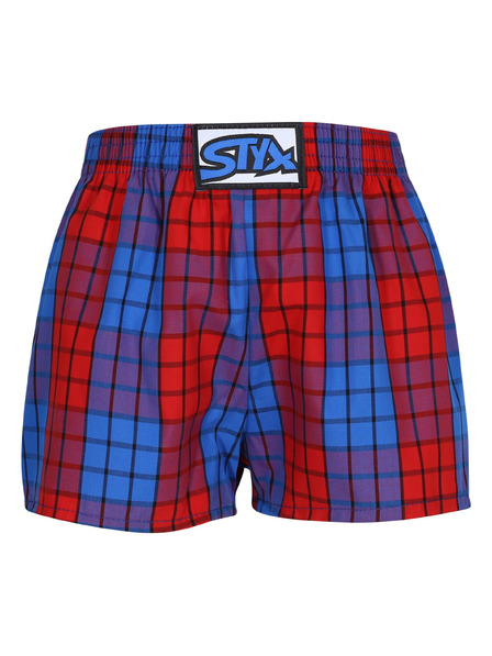 Styx Gyerek boxer rövidnadrág Styx klasszikus gumi többszínű