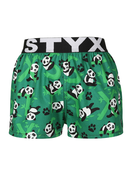 Styx Gyermek alsónadrág Styx art sportgumi pandák