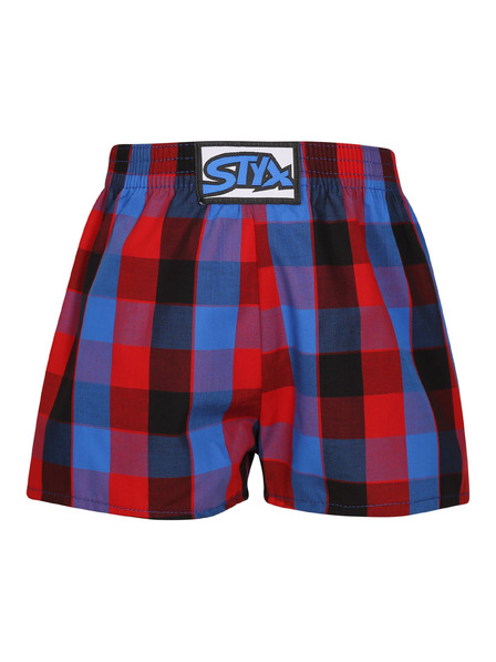 Styx Gyerek boxer rövidnadrág Styx klasszikus gumi többszínű