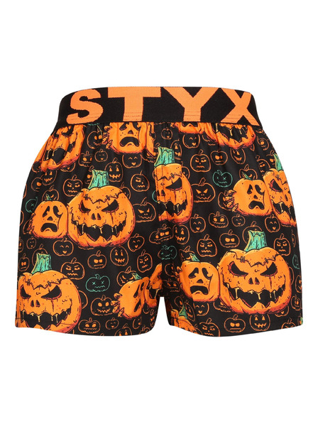 Styx Gyermek alsónadrág Styx art sportgumi Halloween tök
