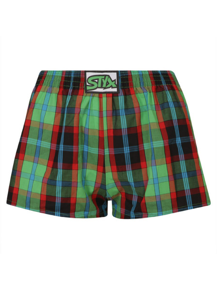 Styx Gyerek boxer rövidnadrág Styx klasszikus gumi többszínű
