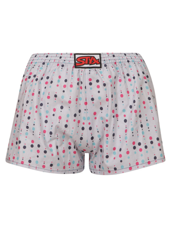 Styx Gyerek boxer rövidnadrág Styx art klasszikus gumi pöttyös