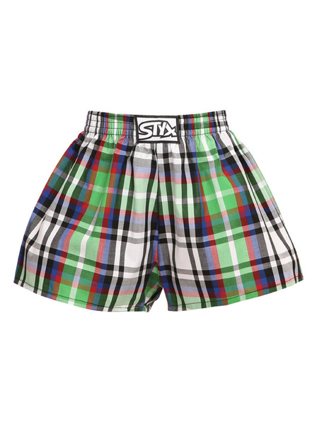 Styx Gyerek boxer rövidnadrág Styx klasszikus gumi többszínű