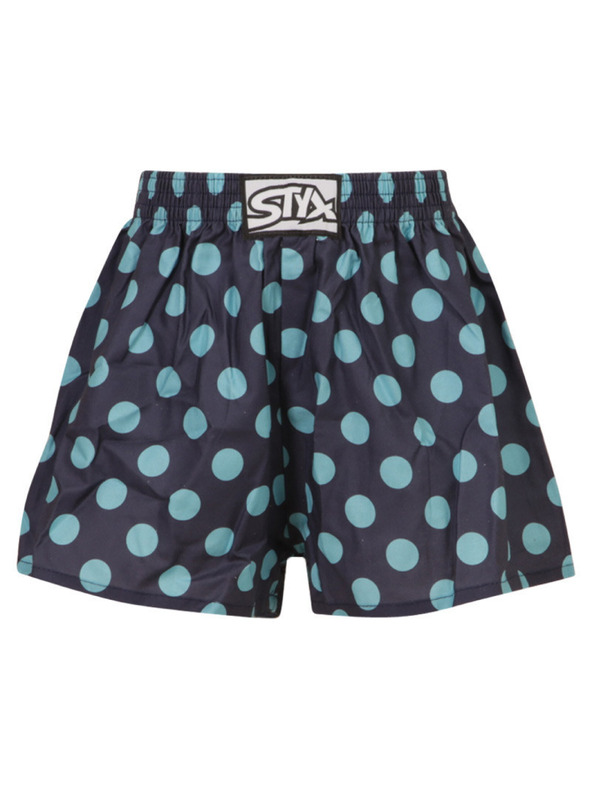 Styx Gyerek boxer rövidnadrág Styx art klasszikus gumi pöttyös