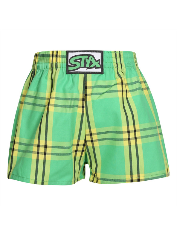 Styx Gyerek boxer rövidnadrág Styx klasszikus gumi többszínű