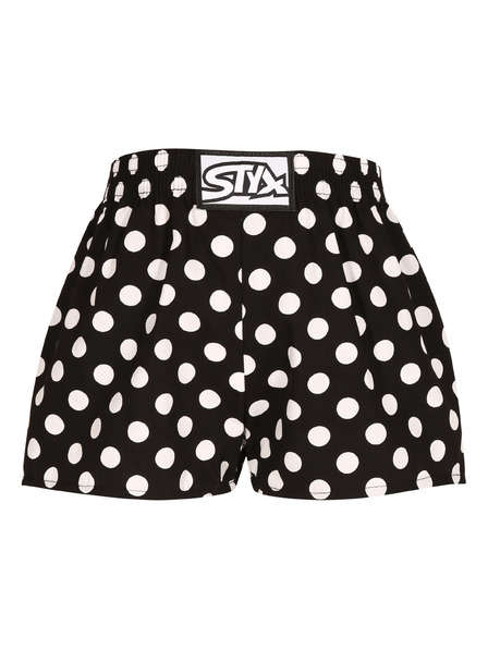Styx Gyerek boxer rövidnadrág Styx art klasszikus gumi pöttyös