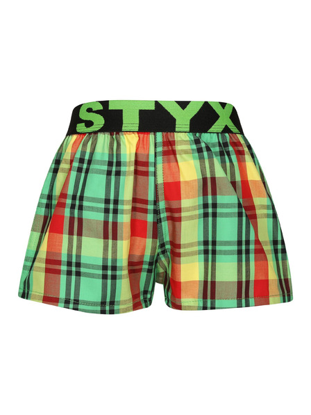 Styx Gyerek alsónadrág Styx sport gumis, többszínű