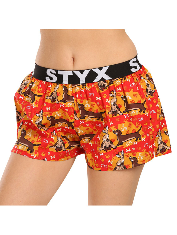 Styx Hármas szett - női alsónadrág Styx art sportgumi többszínű