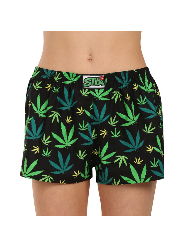 Styx Női boxeralsó Styx art klasszikus gumírózás fű
