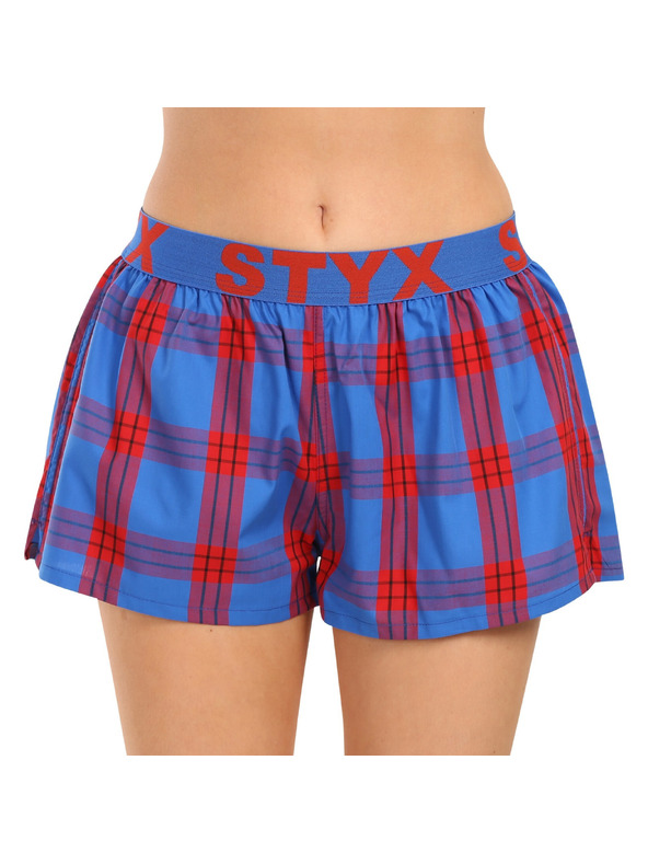 Styx Hármas készlet - Női boxeralsó Styx sportgumírózás multicolor
