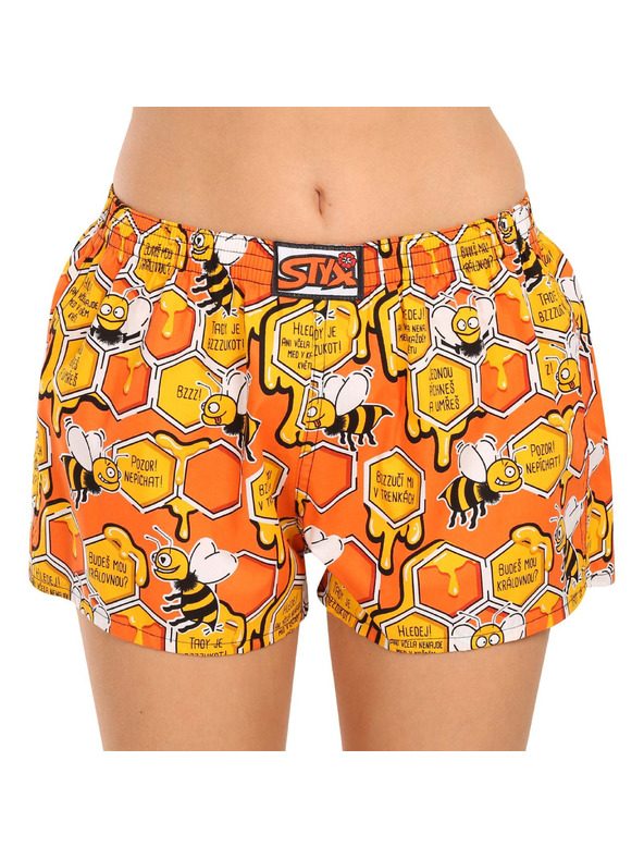 Styx Ötös készlet - Női boxeralsó Styx art klasszikus gumírózás multicolor