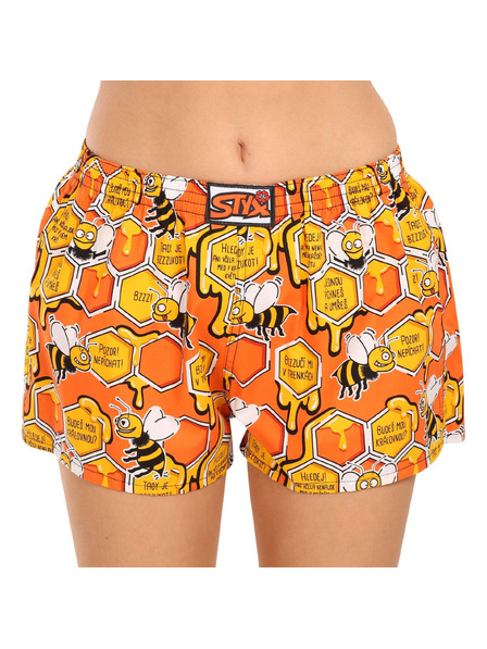 Styx Ötös készlet - Női boxeralsó Styx art klasszikus gumírózás multicolor