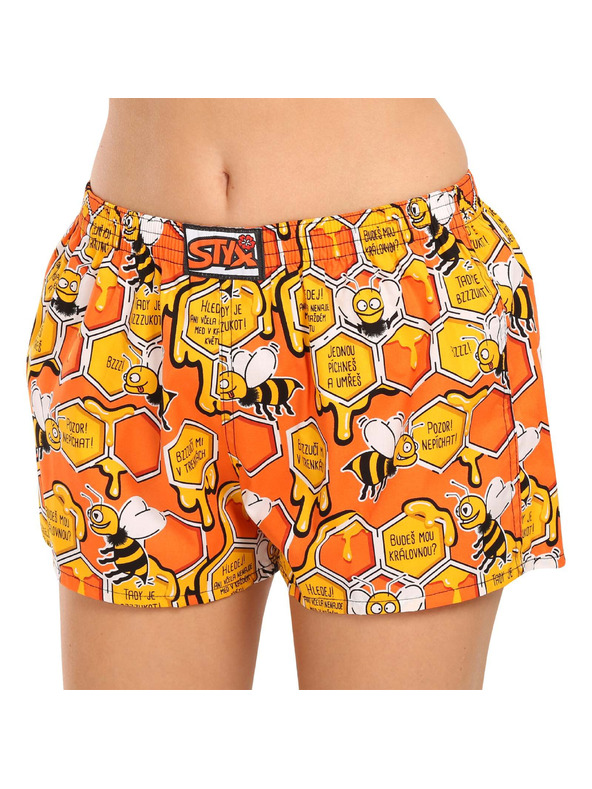 Styx Ötös készlet - Női boxeralsó Styx art klasszikus gumírózás multicolor