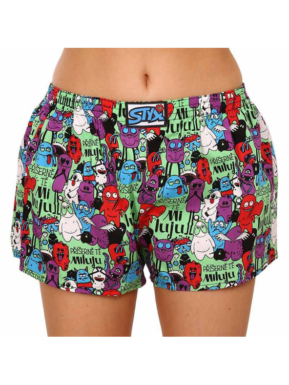 Styx Ötös készlet - Női boxeralsó Styx art klasszikus gumírózás multicolor