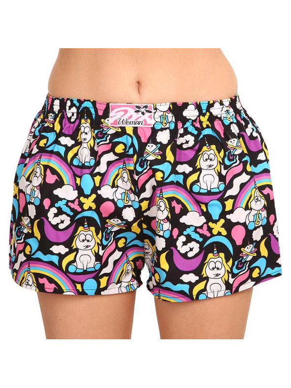 Styx Ötös készlet - Női boxeralsó Styx art klasszikus gumírózás multicolor