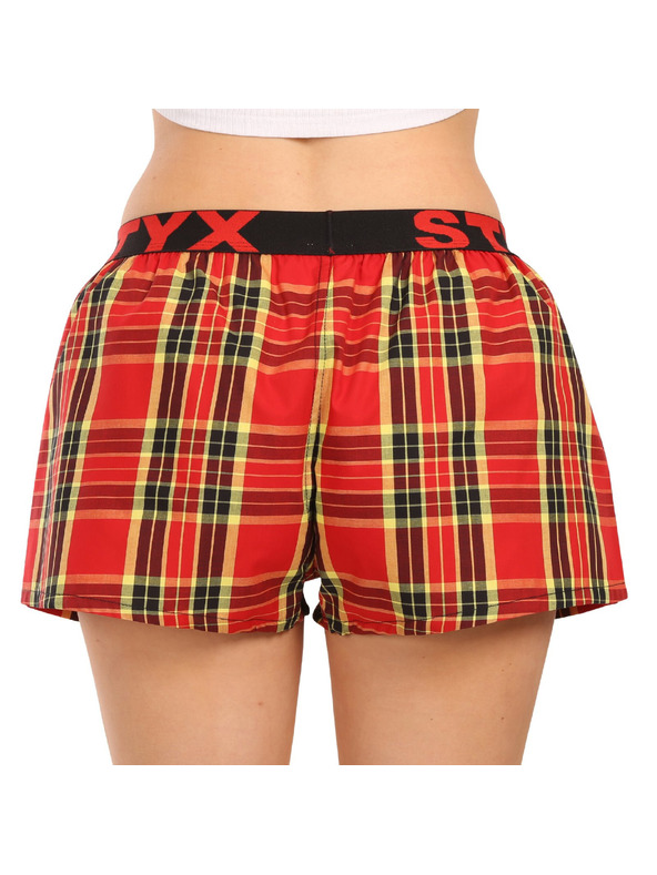 Styx Hármas készlet - Női boxeralsó Styx sportgumírózás multicolor