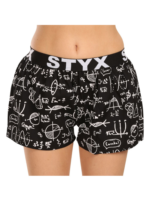 Styx Hármas szett - női alsónadrág Styx art sportgumi többszínű