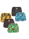 Styx Ötös készlet - Női boxeralsó Styx art klasszikus gumírózás multicolor