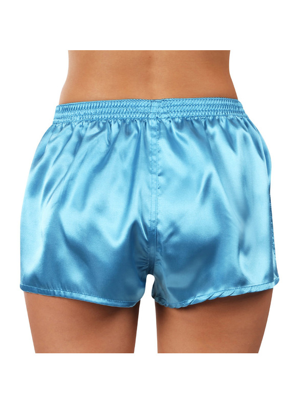 Styx Hármas készlet - Női boxeralsó Styx klasszikus gumírózás szatén multicolor