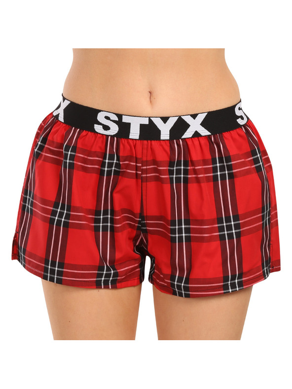 Styx Hármas készlet - Női boxeralsó Styx sportgumírózás multicolor