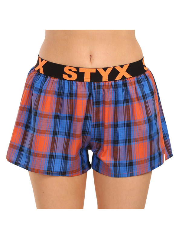 Styx Hármas készlet - Női boxeralsó Styx sportgumírózás multicolor