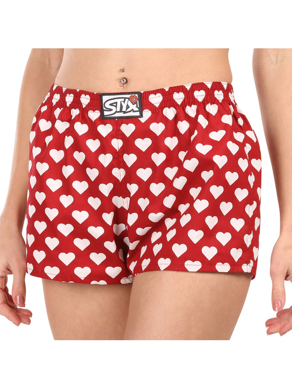 Styx Női boxeralsó Styx art klasszikus gumírózás szívek
