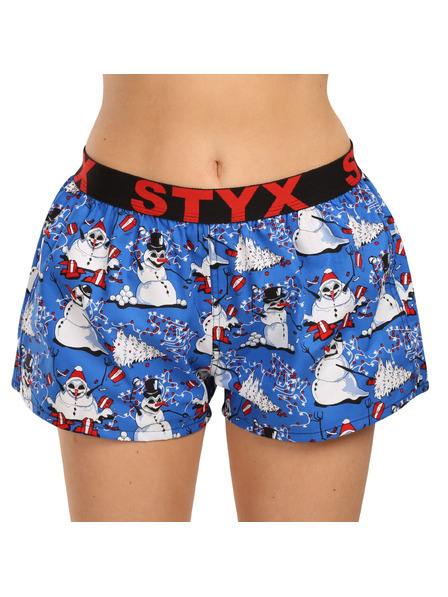 Styx Hármas szett - női alsónadrág Styx art sportgumi többszínű