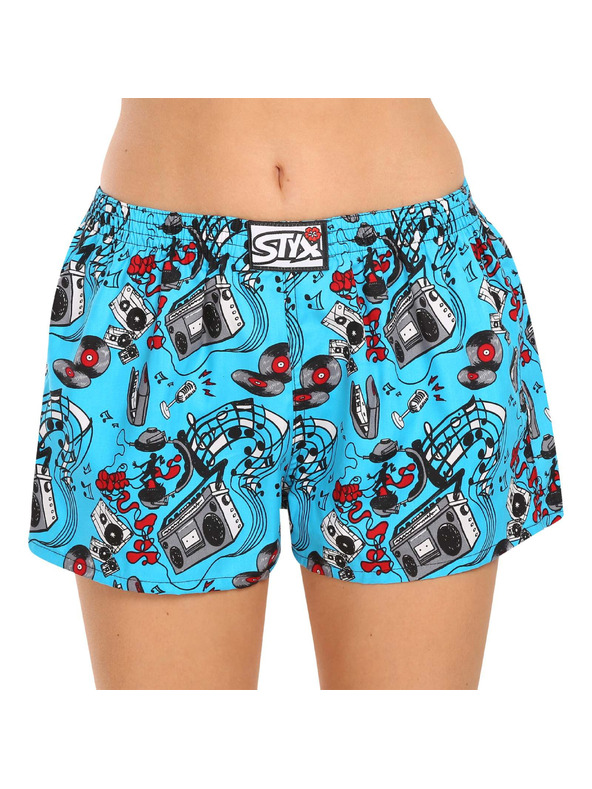 Styx Hármas szett - női alsónadrág Styx art klasszikus gumi többszínű