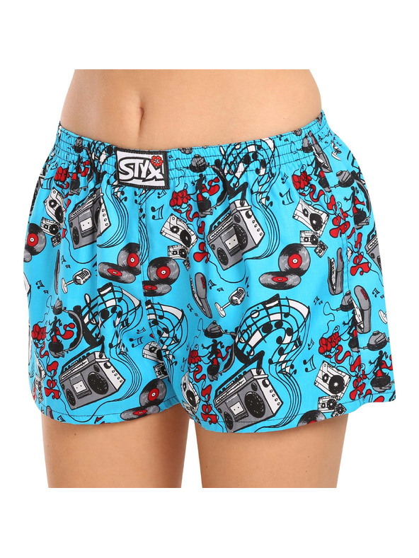Styx Hármas szett - női alsónadrág Styx art klasszikus gumi többszínű