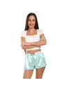 Styx Hármas készlet - Női boxeralsó Styx klasszikus gumírózás szatén multicolor