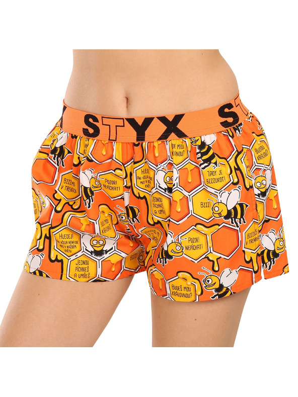 Styx Ötös szett - női alsónadrág Styx art sportgumi többszínű