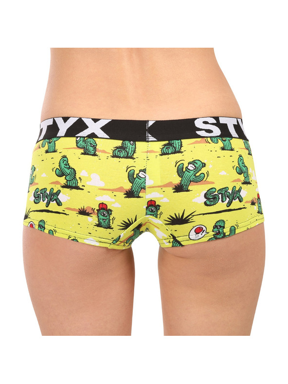 Styx Női bugyi Styx art lábnyílással kaktuszok