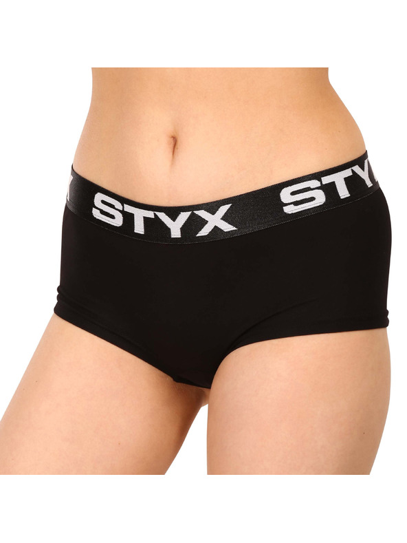 Styx Hármas készlet - Női bugyi Styx lábnyílással fekete