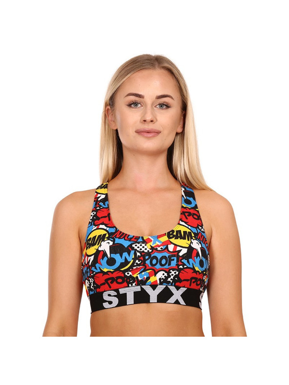 Styx Női sportmelltartó Styx sport art poof
